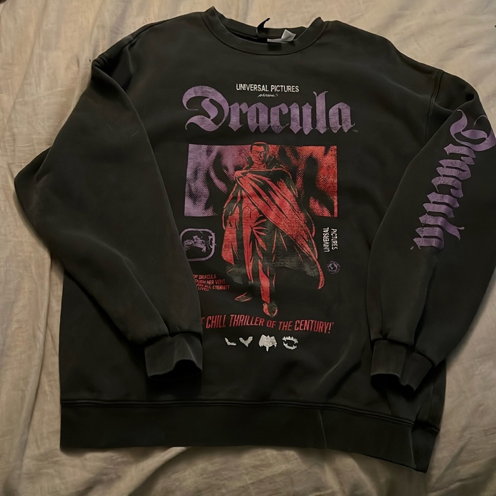 H&M Dracula sweatshirt